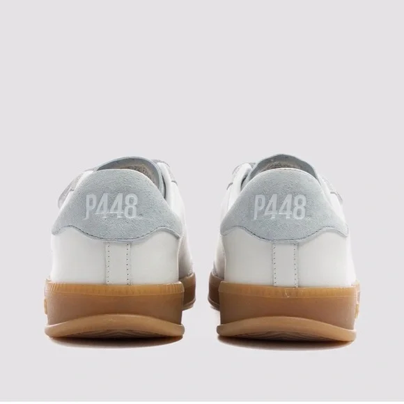 P448 White and Gray Sneakers - Picture 6 of 9